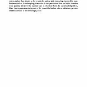 خرید و دانلود نسخه کامل کتاب The Soviet Study of International Relations