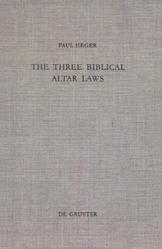 خرید و دانلود نسخه کامل کتاب The Three Biblical Altar Laws: Developments in the Sacrificial Cult in Practice and Theology; Political and Economic Background_68dfe43adc2e1.jpeg خرید و دانلود نسخه کامل کتاب The Three Biblical Altar Laws: Developments in the Sacrificial Cult in Practice and Theology; Political and Economic Background