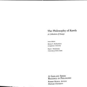 خرید و دانلود نسخه کامل کتاب The Two Principles and Their Justification (Philosophy of Rawls, Volume 2)