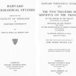 خرید و دانلود نسخه کامل کتاب The two treatises of Servetus on the Trinity. Часть 2