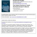 خرید و دانلود نسخه کامل کتاب The Violent Practices of Youth Territorial Groups in Moscow