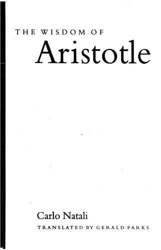 خرید و دانلود نسخه کامل کتاب The Wisdom of Aristotle_68ff929f11822.jpeg خرید و دانلود نسخه کامل کتاب The Wisdom of Aristotle