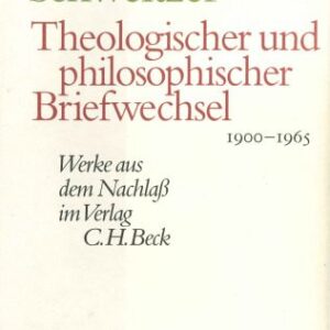 خرید و دانلود نسخه کامل کتاب Theologischer und philosophischer Briefwechsel 1900-1965