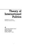 خرید و دانلود نسخه کامل کتاب Theory of International Politics