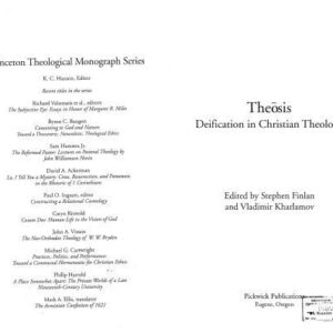 خرید و دانلود نسخه کامل کتاب Theosis: Deification in Christian Theology
