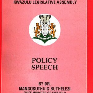 خرید و دانلود نسخه کامل کتاب Third Session of the Fifth KwaZulu Legislative Assembly. Policy Speech