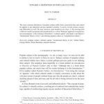 خرید و دانلود نسخه کامل کتاب Toward a definition of popular culture