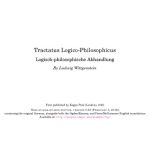 خرید و دانلود نسخه کامل کتاب Tractatus Logico-Philosophicus/Logisch-philosophische Abhandlung