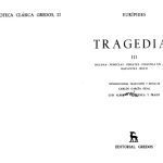 خرید و دانلود نسخه کامل کتاب Tragedias III