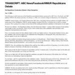 خرید و دانلود نسخه کامل کتاب Transcript: Abc news/Facebook/Wmur republicans Debate