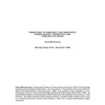 خرید و دانلود نسخه کامل کتاب Transitions to democracy and democratic consolidation: Theoretical and comparative issues