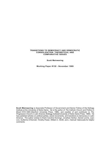 خرید و دانلود نسخه کامل کتاب Transitions to democracy and democratic consolidation: Theoretical and comparative issues_68eaa3793a16d.jpeg خرید و دانلود نسخه کامل کتاب Transitions to democracy and democratic consolidation: Theoretical and comparative issues
