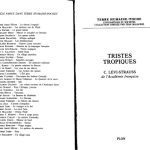 خرید و دانلود نسخه کامل کتاب Tristes tropiques