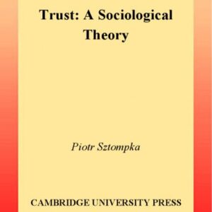 خرید و دانلود نسخه کامل کتاب Trust: A Sociological Theory