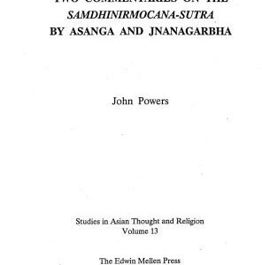 خرید و دانلود نسخه کامل کتاب Two commentaries on the Samdhinirmocana-Sutra