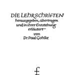 خرید و دانلود نسخه کامل کتاب Über die Zeugung der Geschöpfe