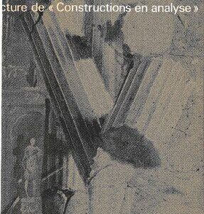 خرید و دانلود نسخه کامل کتاب Un métier impossible : lecture de “constructions en analyse”