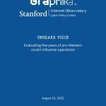 خرید و دانلود نسخه کامل کتاب Unheard Voice: Evaluating five years of pro-Western covert influence operations