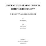 خرید و دانلود نسخه کامل کتاب Unidentified Flying Objects Briefing Document: The Best Available Evidence