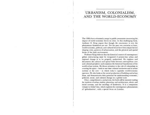 خرید و دانلود نسخه کامل کتاب Urbanism, Colonialism and the World-Economy: Cultural and Spatial Foundations of the World Urban System (International Library of Sociology)_68f91a4e65584.jpeg خرید و دانلود نسخه کامل کتاب Urbanism, Colonialism and the World-Economy: Cultural and Spatial Foundations of the World Urban System (International Library of Sociology)