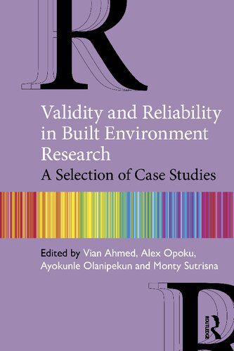 خرید و دانلود نسخه کامل کتاب Validity and Reliability in Built Environment Research: A Selection of Case Studies_68e4530ae013f.jpeg خرید و دانلود نسخه کامل کتاب Validity and Reliability in Built Environment Research: A Selection of Case Studies