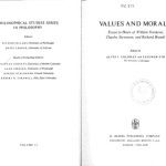 خرید و دانلود نسخه کامل کتاب Values and morals: essays in honor of William Frankena, Charles Stevenson, and Richard Brandt