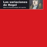خرید و دانلود نسخه کامل کتاب Variaciones de Hegel: Sobre la fenomenología del espíritu
