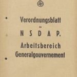 خرید و دانلود نسخه کامل کتاب Verordnungsblatt der NSDAP. Arbeitsbereich Generalgouvernement