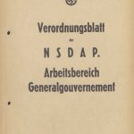 خرید و دانلود نسخه کامل کتاب Verordnungsblatt der NSDAP. Arbeitsbereich Generalgouvernement