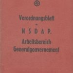 خرید و دانلود نسخه کامل کتاب Verordnungsblatt der NSDAP. Arbeitsbereich Generalgouvernement