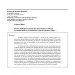 خرید و دانلود نسخه کامل کتاب Visita al Perú. Informe del Relator Especial sobre los derechos a la libertad de reunión pacífica y de asociación