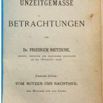 خرید و دانلود نسخه کامل کتاب Vom Nutzen und Nachteil der Historie für das Leben