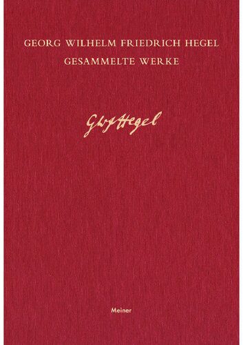 خرید و دانلود نسخه کامل کتاب Vorlesungen über die Philosophie der Natur: Teilband I (Hegel, G.W.F. | Gesammelte Werke)_68fa35156d13e.jpeg خرید و دانلود نسخه کامل کتاب Vorlesungen über die Philosophie der Natur: Teilband I (Hegel, G.W.F. | Gesammelte Werke)