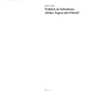 خرید و دانلود نسخه کامل کتاب Wahlen in Subsahara-Afrika: Segen oder Fluch?