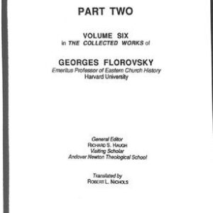 خرید و دانلود نسخه کامل کتاب Ways of Russian Theology Part Two: (Volume Six in the Collected Works of Georges Florovsky)