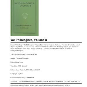 خرید و دانلود نسخه کامل کتاب We Philologists