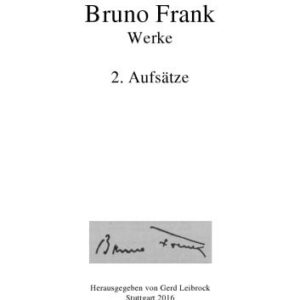 خرید و دانلود نسخه کامل کتاب Werke Bd. 2: Aufsätze