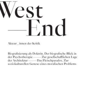 خرید و دانلود نسخه کامل کتاب West End. Neue Zeitschrift für Sozialforschung, no. 2, 2020