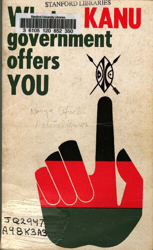 خرید و دانلود نسخه کامل کتاب What a KANU Government Offers You_68e877c11a768.jpeg خرید و دانلود نسخه کامل کتاب What a KANU Government Offers You