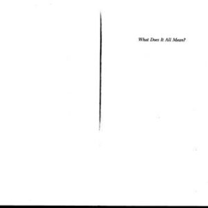 خرید و دانلود نسخه کامل کتاب What Does It All Mean?: A Very Short Introduction to Philosophy