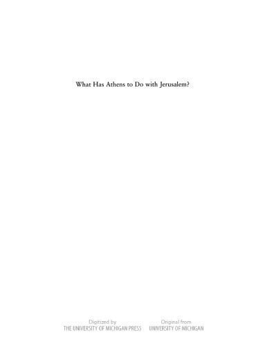 خرید و دانلود نسخه کامل کتاب What has Athens to do with Jerusalem?: Timaeus and Genesis in Counterpoint (Thomas Spencer Jerome Lectures)_68e286e079464.jpeg خرید و دانلود نسخه کامل کتاب What has Athens to do with Jerusalem?: Timaeus and Genesis in Counterpoint (Thomas Spencer Jerome Lectures)