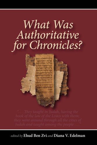 خرید و دانلود نسخه کامل کتاب What Was Authoritative for Chronicles?_68e0156e06c12.jpeg خرید و دانلود نسخه کامل کتاب What Was Authoritative for Chronicles?