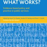 خرید و دانلود نسخه کامل کتاب What works?  Evidence based policy and practice in public services