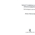 خرید و دانلود نسخه کامل کتاب What’s Wrong With Ethnography