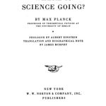 خرید و دانلود نسخه کامل کتاب Where Is Science Going?