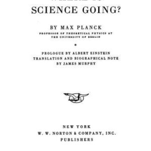 خرید و دانلود نسخه کامل کتاب Where Is Science Going?