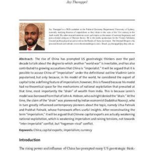 خرید و دانلود نسخه کامل کتاب Why China’s Capital Exports Can Weaken Imperialism