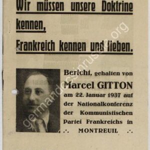 خرید و دانلود نسخه کامل کتاب Wir müssen unsere Doktrine kennen, Frankreich kennen und lieben