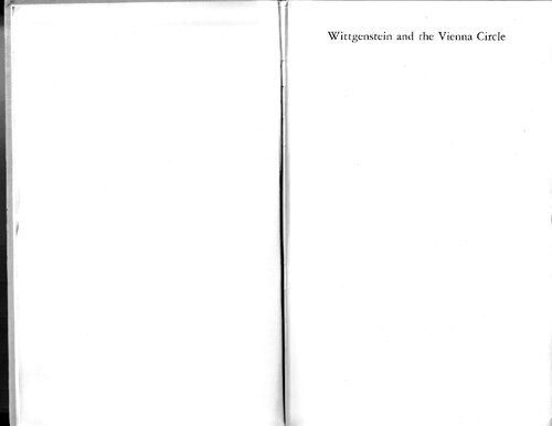 خرید و دانلود نسخه کامل کتاب Wittgenstein and the Vienna Circle_68f9e66f3535b.jpeg خرید و دانلود نسخه کامل کتاب Wittgenstein and the Vienna Circle
