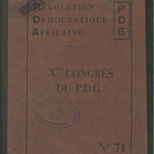 خرید و دانلود نسخه کامل کتاب Xème Congrès du P.D.G.